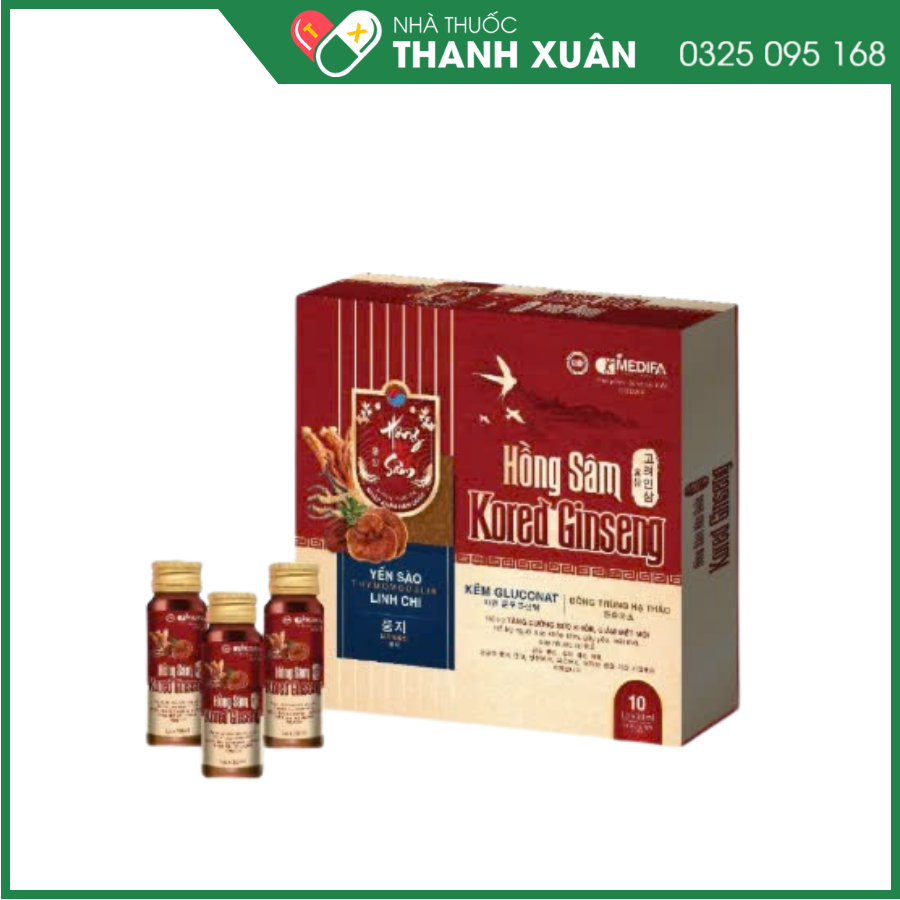 Hồng Sâm Kored Ginseng cô đặc bồi bổ cơ thể